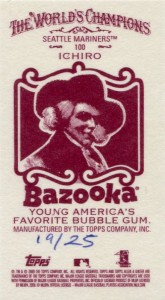 Allen & Ginter Mini Bazooka Back /25